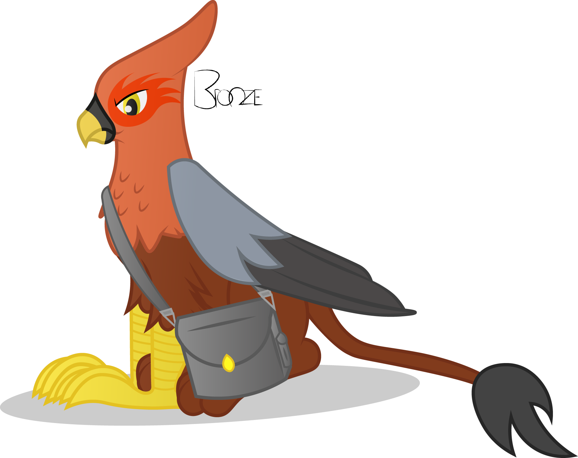 Griffon Burd - Bronze (1867x1481)