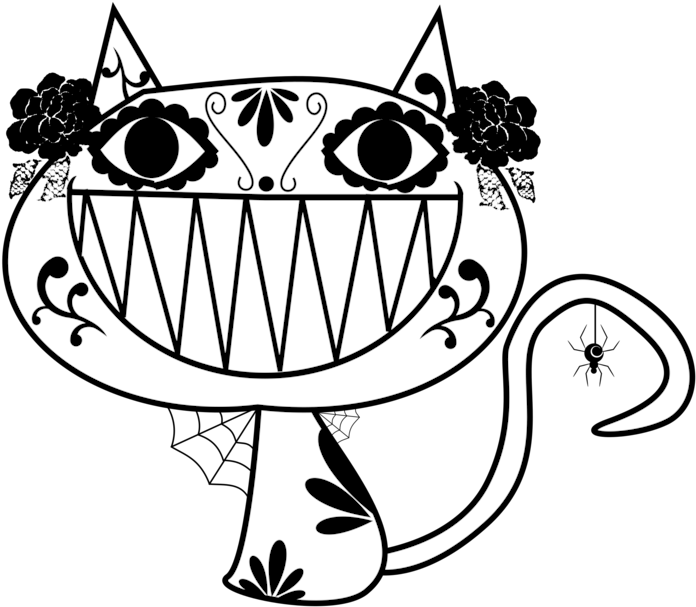 Cat Drawing Visual Arts Line Art Kleurplaat - Drawing (750x750)