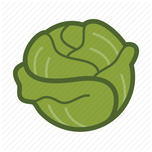 Lettuce Icon Clipart Salad Leaf Vegetable - Vegetable Icon Transparent (512x512)