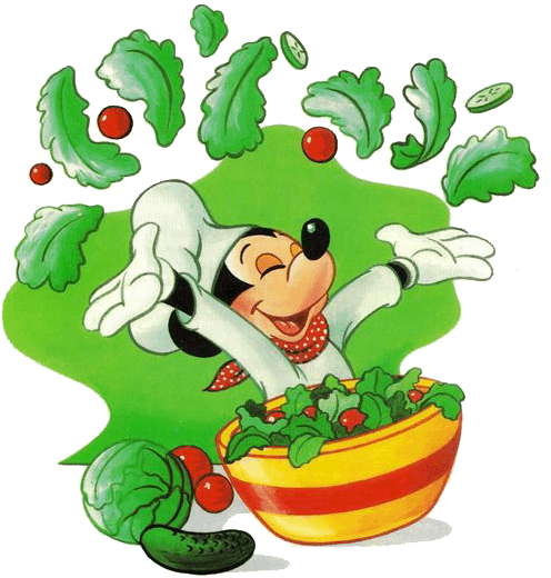 Clipart At Getdrawings Com Free - Cartoon Chef With Salad (503x531)