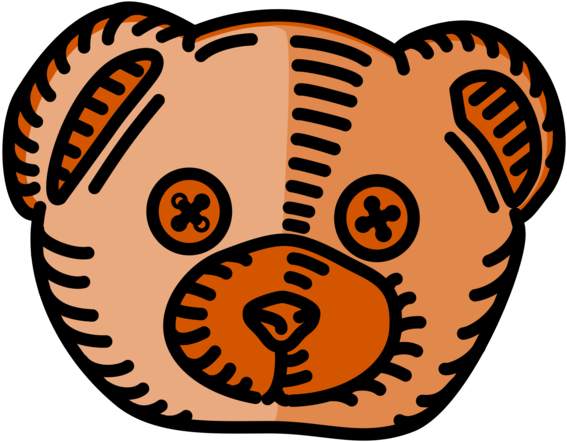 All Photo Png Clipart - Teddy Bear Cute Iron On Patch | Cartoon Like Iron On (874x750)