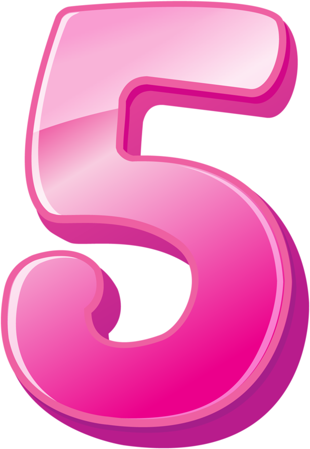 Фотки Diy Letters, Math Numbers, Letter Art, Clipart, - Pink Number 5 Clipart (778x1024)