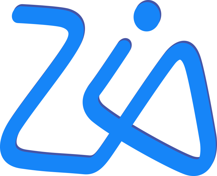 Zia Logo - Zoho Office Suite (725x586)