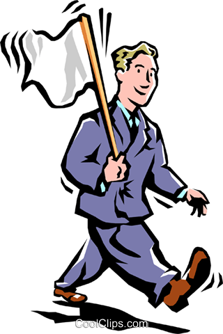 Business/surrender Royalty Free Vector Clip Art Illustration - Illustration (320x480)