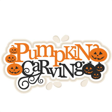 Pretty Pumpkin Carving Clipart Pumpkin Carving Title - Pumpkin Carving Decorating Contest (432x432)