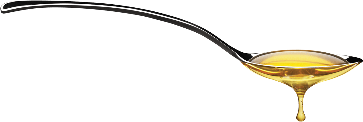 Image Transparent Our Tasty Flavours - Spoon Of Honey Transparent (1234x459)