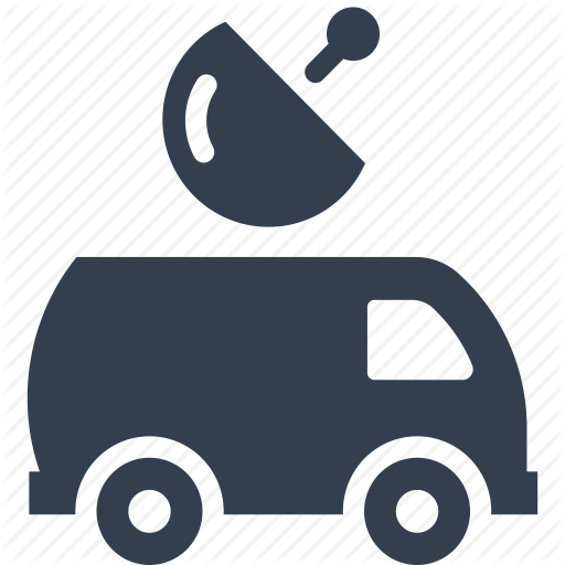 Auto Broadcasting Dish Media Press Satellite Television - Journalism And Broadcasting Png (512x512)