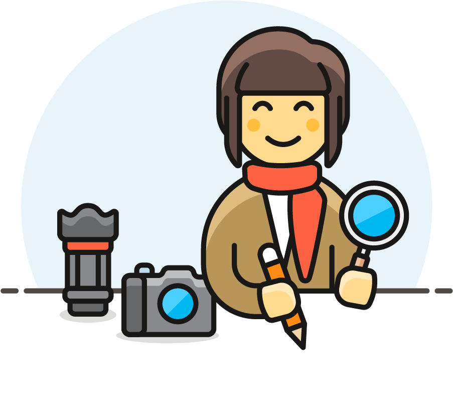 Icon Image Creator Pushsafer Send Push Notifications - Journalist (1025x1148)