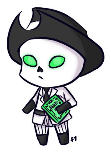 A Chibi Walker To Inspect Your Blog And Make Sure It's - Cartoon (540x540)