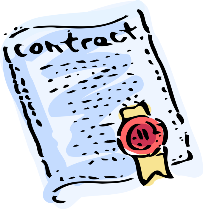 Png Royalty Free Stock Frames Illustrations Hd Legal - Contract (681x700)