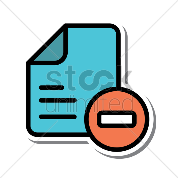 Banner Free Stock Collection Of Free Covenanting Signing - Delete Document Icon (600x600)