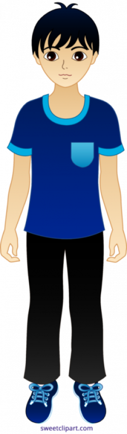 Asian Boy - Asian Boy Clip Art (250x849)