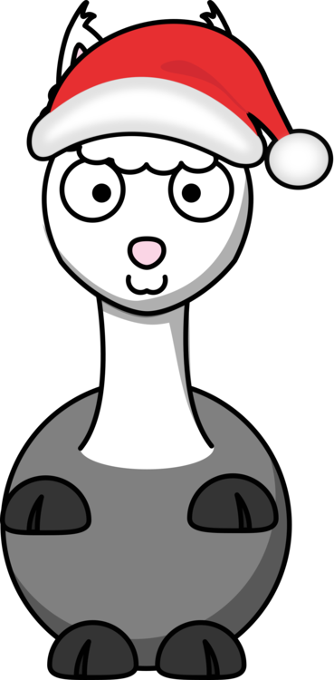 All Photo Png Clipart - Cute Cartoon Llama (369x750)