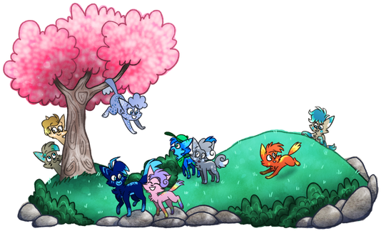 Oasis By Koolkitty100 - Illustration (560x350)