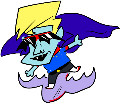 Oh My God Here He Comes Oh God Oh Fuck - Cartoon (1000x1000)