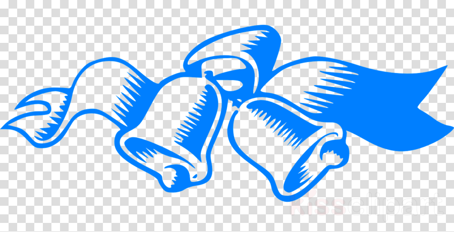 Purple Wedding Bells Clipart Wedding Clip Art - Christmas Bells Vector Free (900x460)