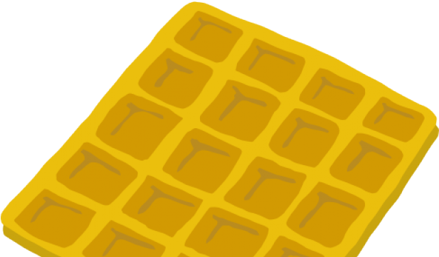 Waffle Clipart Small - Waffle (640x480)