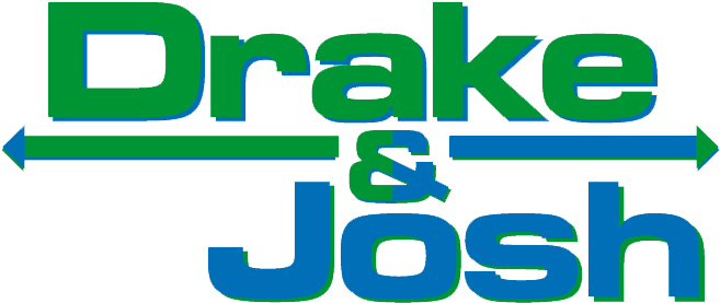 Drake & Josh Png Clipart Black And White - Drake And Josh Title (674x293)