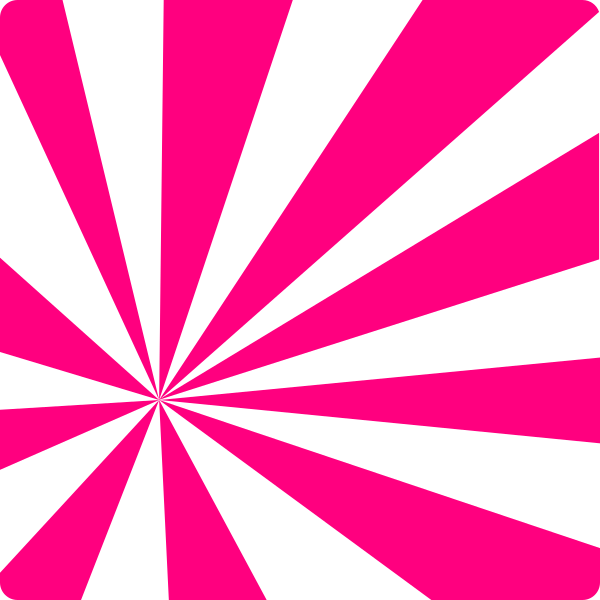 Pink Sun Rays Clip Art At Clker - Sun Rays Clip Art (600x600)