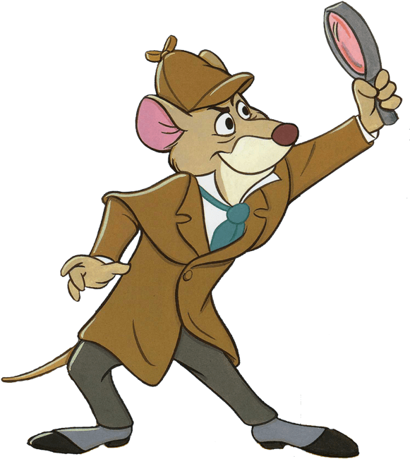 Clip Arts Related To - Great Mouse Detective Png (600x677)