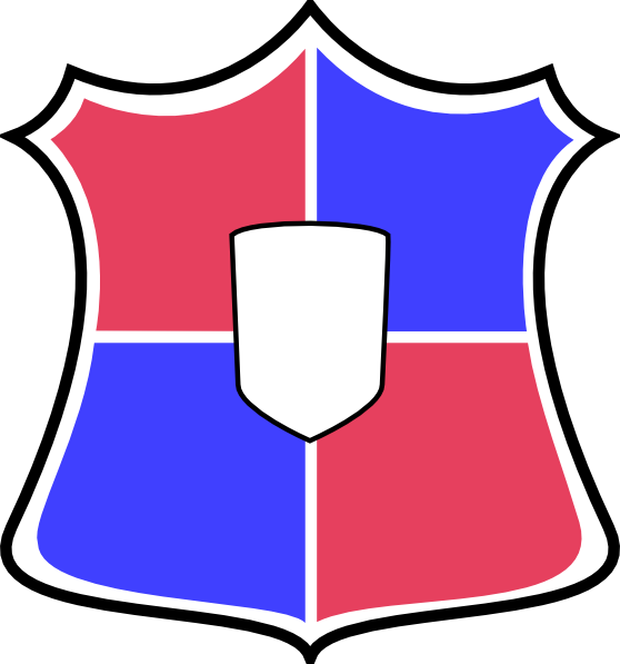 Escudos Rojo Azul Y Blanco (558x597)