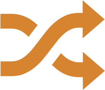 Throughout The Project Lifecycle, We Provide Flexible - Shuffle Icon (360x365)