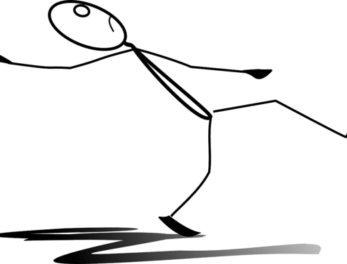 London Bridge Is Falling Down You Don't Want To - Slip Black And White Clip Art (500x380)