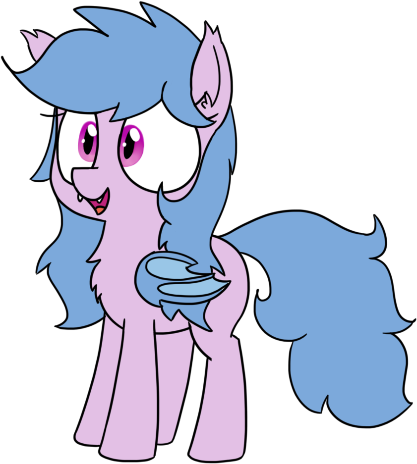 Wafflecakes, Bat Pony, Cute, Fangs, Female, Mare, Oc, - Map (942x1024)