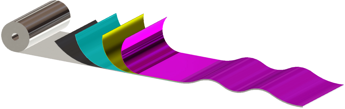 Thin Film Solar Panels - Flexible Stainless Steel Substrate (1200x382)