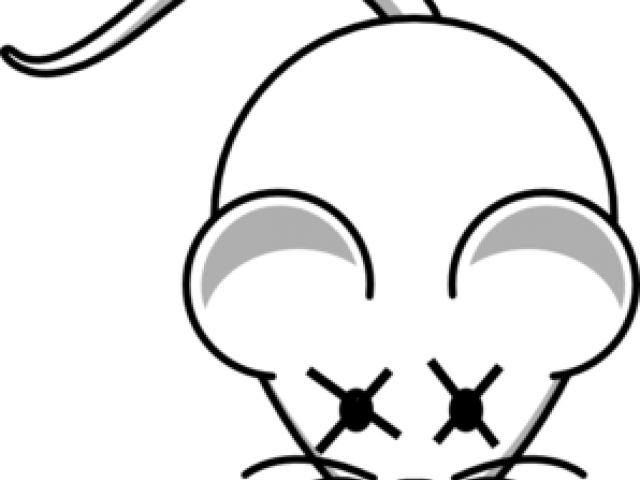 Dead Clipart Dead Dinosaur - Dead Mouse Head Cartoon (640x480)