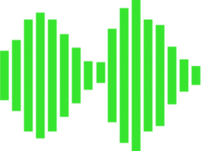 Sound Wave Clipart Clip Art - Green Music Wave Transparent (640x480)