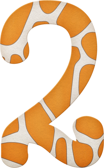 Safari - Numero 2 Animal Print (345x553)