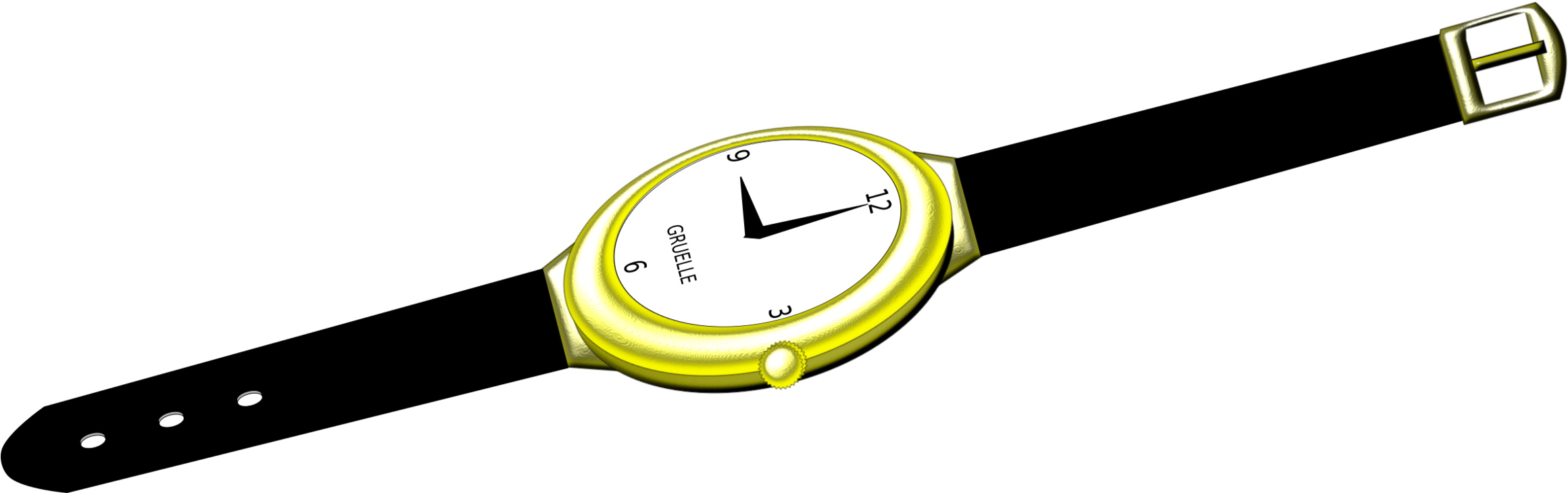 All Photo Png Clipart - Watch (2353x750)