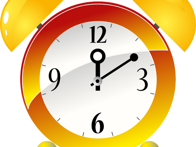 Watch Clipart Short Time - Clip Art Clock Animation (640x480)