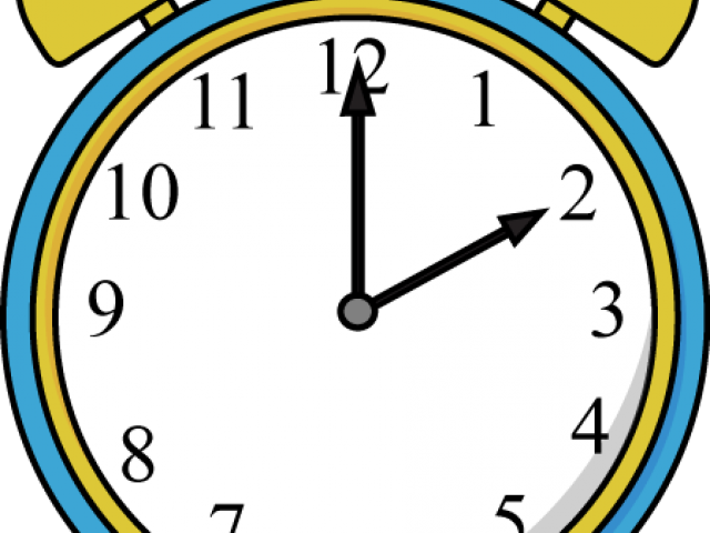 Watch Clipart Cute - 4 O Clock Png (640x480)
