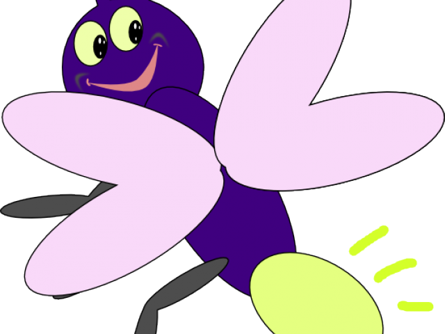 Firefly Clipart Purple - Firefly Clipart (640x480)