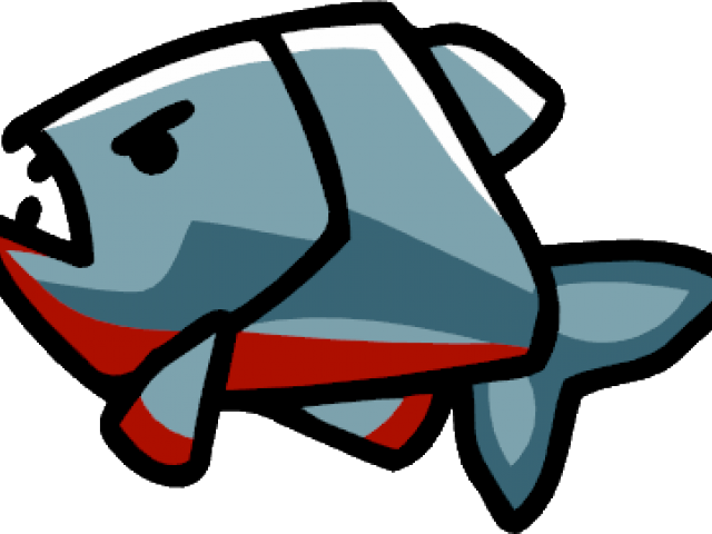 Piranha Clipart Transparent - Pirana Png (640x480)