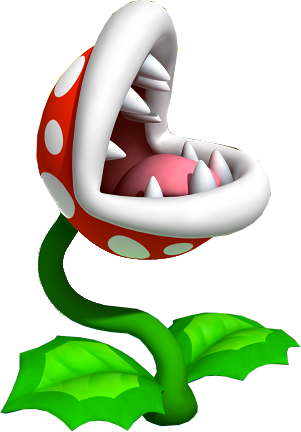 Super Mario Clipart Piranha Plant - Super Mario Plant (301x432)