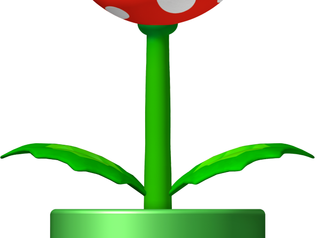 Piranha Clipart Attack - Flores De Mario Bros (640x480)