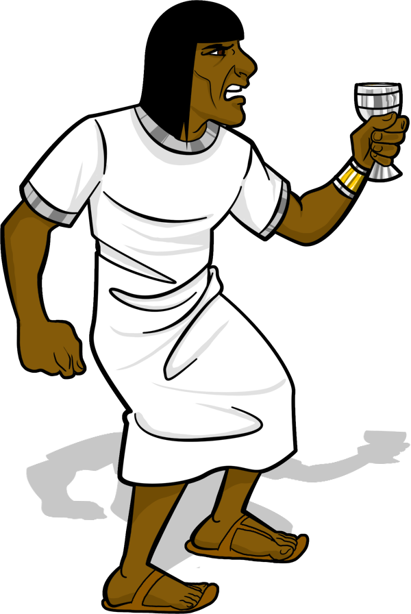 "then Joseph Ordered The Manager Of His Household, - Bible (600x896)