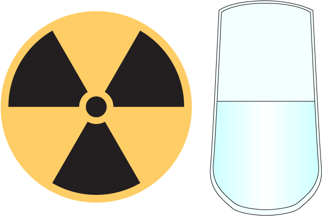 Human Involvement Does Not Cause The Majority Of Radionuclide - Radioactive Symbol (800x600)