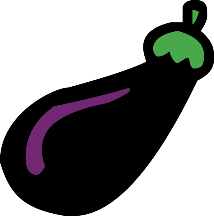 All Photo Png Clipart - Eggplant (743x750)
