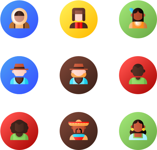 Culture Avatars - Hobbies Png (600x564)