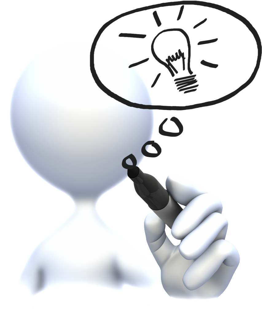 Drawing Light Bulb With Pen 1600 Clr - Authentic Leadership (960x1024)