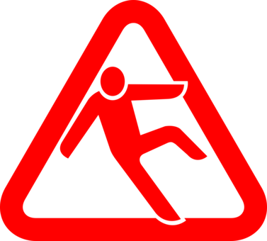 Warning Sign Floor Cleaning - Warning Sign Floor Cleaning (377x340)
