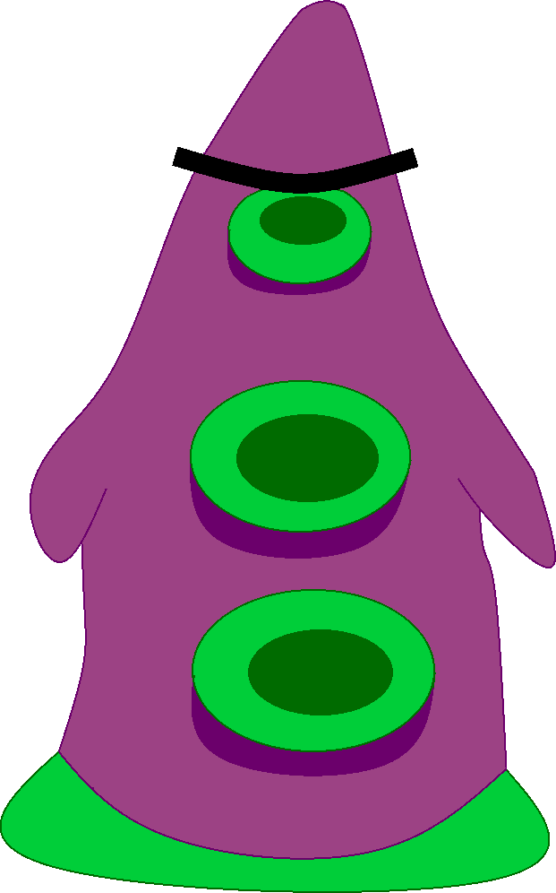 Purple Tentacle Png - Illustration (621x996)