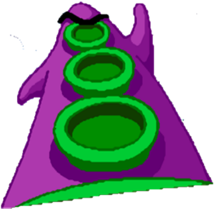 Purple Tentacle Png - Day Of The Tentacle Purple (420x420)