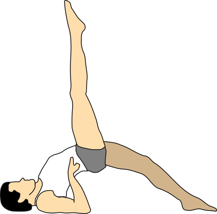 Stretching Download Computer Icons Physical Fitness - Eka Pada Setu Bandhasana (760x750)