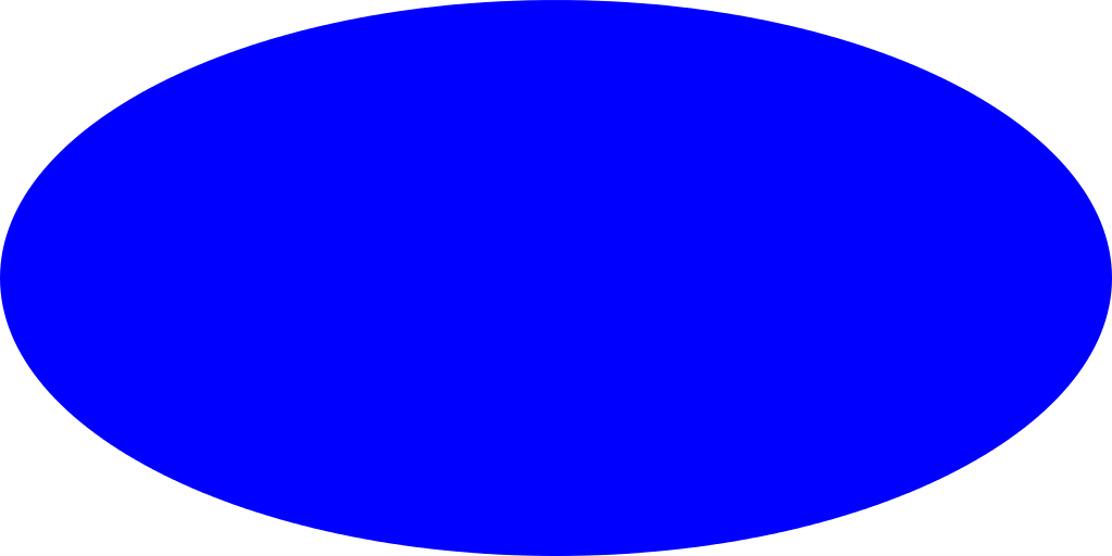 File Svg Wikimedia Commons Fileblue Ovalsvg - Circle Png Image Blue (1024x512)