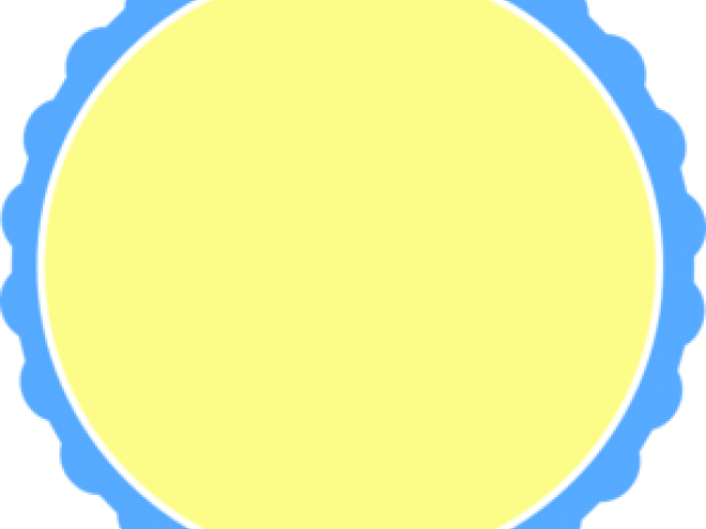 Oval Clipart Light Blue - Clip Art (640x480)
